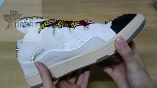 Lanvin Curb Sneaker Graffiti unboxing from uabat #lanvinsport #sneaker #shoesfashion #fashion #uabat