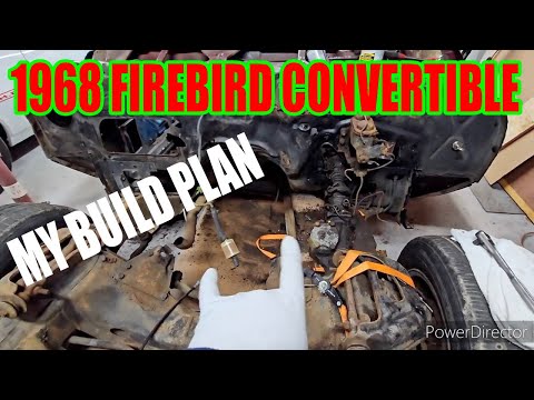 Sharing the FIRST STEPS on the Lover Bird 1968 Pontiac Firebird Convertible