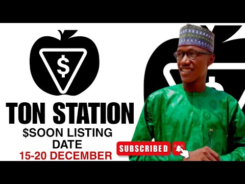 TON STATION LISTING DATE • $SOON TGE & LISTING DATE IN DECEMBER