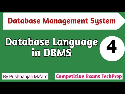 Lec - 1.4 Database Language in DBMS || DDL, DML, DCL, TCL || Database Management System in Hindi