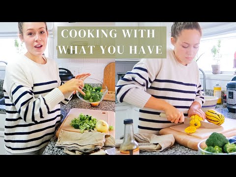 Cooking with what I have! Wholesome meals for the family | healthy winter cook with me