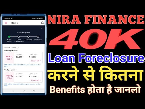 Nira Finance Rs,40K Loan PreClose करने से क्या फायदा होता है। और कितना फायदा होता है सम्पूर्ण ज्ञान