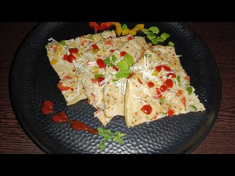 Cafe style omelette @ Home | Bell pepper cheese omelette | Capsicum cheese omelette | SEI #omelette