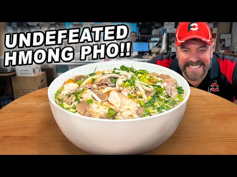 Yummy Deli’s Massive Hmong Pho Noodles Challenge Had Been Undefeated for Over 1 Year!!