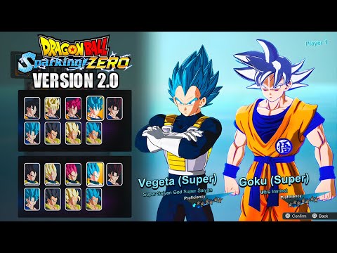 DRAGON BALL: Sparking! ZERO Version 2.0 - Everything New In Free Update & All New Features!