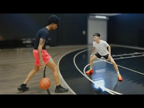 Rayasianboy vs FlightReacts Intense 1v1 Basketball Match.. 😲