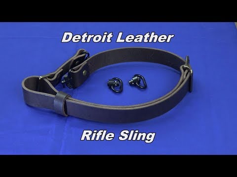 Detroit Leather Rifle Sling