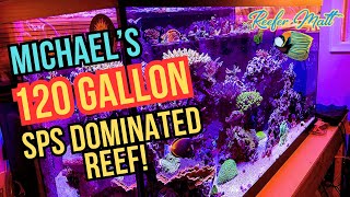 Michael’s 120 Gallon SPS Dominated Reef Tank!