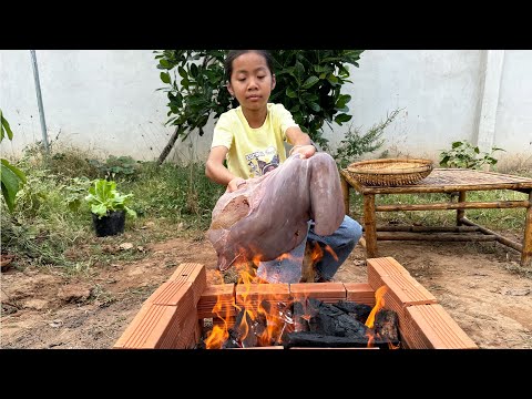 Yummy beef liver cooking with country style - Beef liver recipe - Cooking with Pich