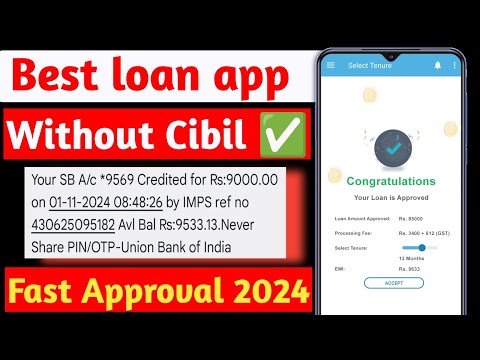 101% New instant loan app without income proof || Bad CIBIL Score Loan | loan app fast approval