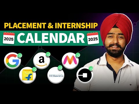 OFF CAMPUS Placement and Internship 2025 Calendar revealed | Which company hires when?