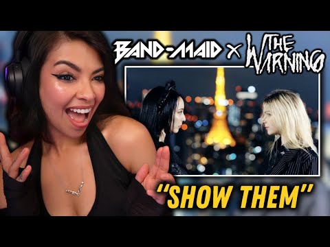 BAND-MAID with The Warning - SHOW THEM | FIRST TIME REACTION