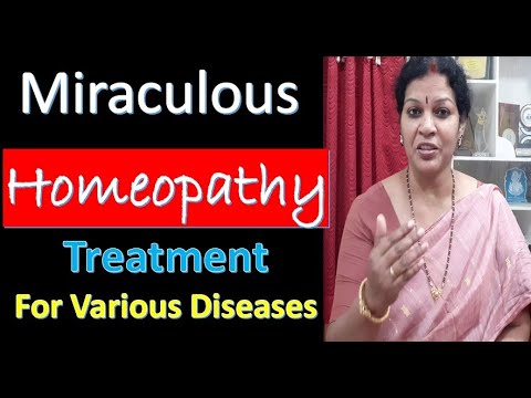 Miraculous Homeopathy Treatment For Various Diseases