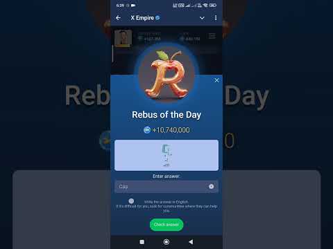 Rebus Of The Day 14 October #rebusoftheday #xempireyoutubecode #xempireairdrop #xempiredailycombo