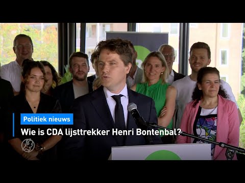 ❓Wie is de nieuwe lijsttrekker van de CDA Henri Bontebal | Hart van Nederland