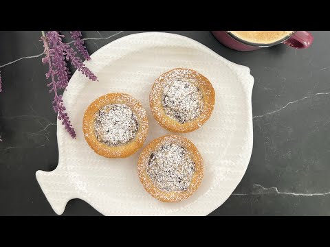 Chocolate & Almond Tartlets Bocconotti