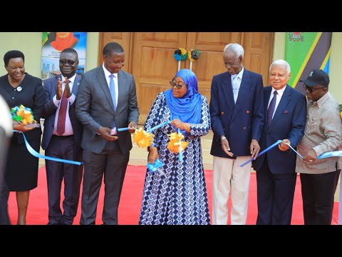 Rais Samia Azindua Jengo la Dr. Samia Suluhu Hassan Teaching Complex