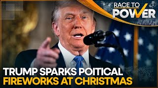 US President-Elect Donald Trump Posts Unusual Christmas Message | WION Race To Power