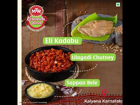 Savor Kalyana Karnataka Delicacies: MTR Karunadu Swada 2024 | Bengaluru