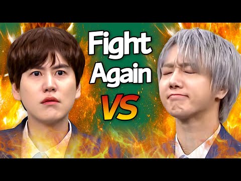 ＂Eunhyuk is No Match for Me＂ Here Goes SUPER JUNIOR Fighting Again 🤣