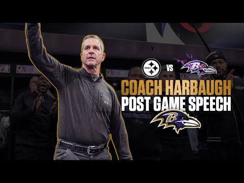 John Harbaugh Hands Out Game Balls After Ravens Defeat Steelers | Baltimore Ravens