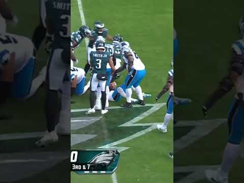 Sack Baun DESTROYS Bryce Young on 3rd Down, PAY THIS MAN 🦅🔥 Eagles vs Panthers Highlights