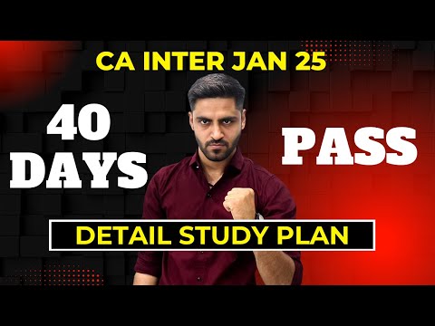 PASS CA INTER in 40 DAYS