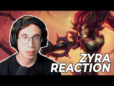 Arcane fan reacts to ZYRA (Voicelines, Skins, & Story) | League of Legends