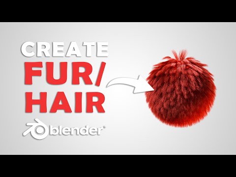 Create Dynamic Fur/Hair in Blender 4.2 Tutorial!