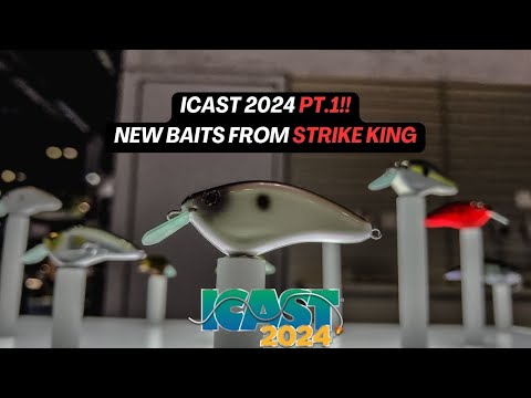 ICAST 2024 Part 1: New Baits From Strike King!!