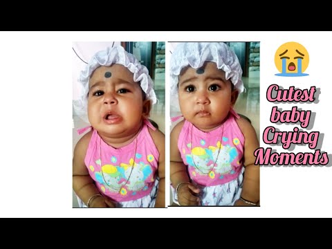 আমার ছোট্ট সোনা কান্না করছে।।Cutest baby crying moments😔😔।।#babygirl #viral #funnybaby #cutebaby