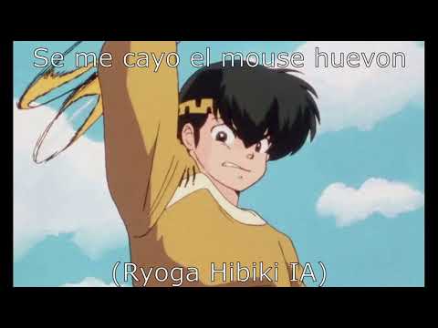 Se me cayo el mouse huevon (Ryoga Hibiki (1989) IA)