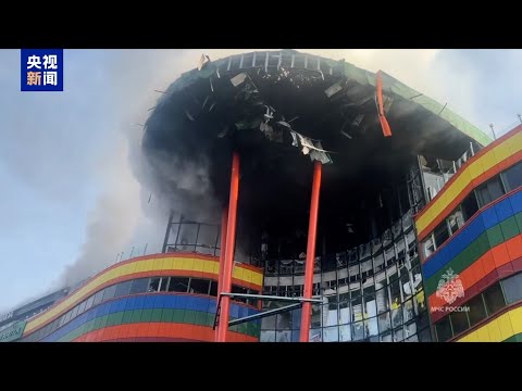 1 dead, 9 injured in shopping mall fire in Russian city of Vladikavkaz