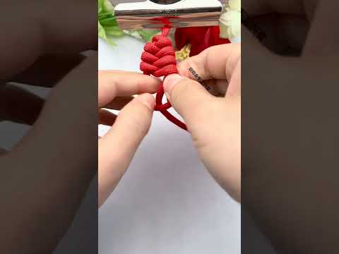 Wow, Phoenix Tail Knot, Rope-Knitting Skills Sharing, Practical Rope Knots, Fancy Knots, Easy-to