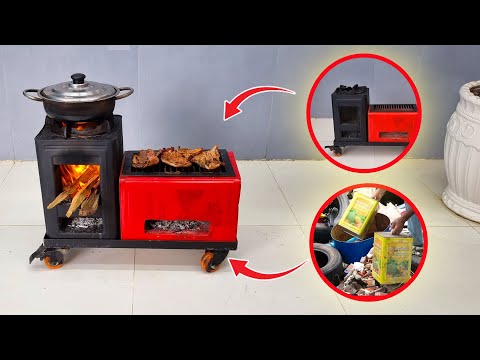 Why Throw away While You can Still Reuse it, Trash to Treasure, Awesome Stove