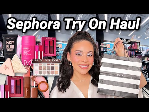 Sephora Sale Haul 🛍️ Full Face of NEW Makeup + Favorites ✨