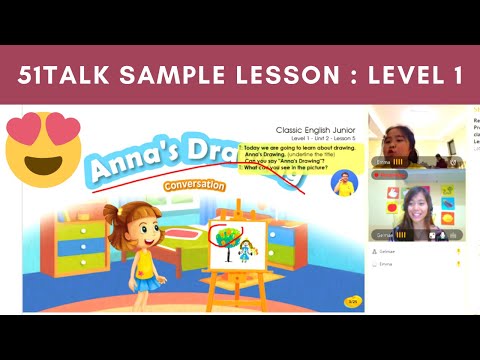 51talk Class Sample Lesson I Emma I Level 1