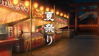 Japanese Summer Festival | Ambient Worlds | 3hour