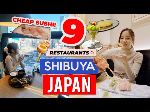 9 Restaurants you MUST TRY in SHIBUYA, TOKYO 🇯🇵 | Japan Travel Guide