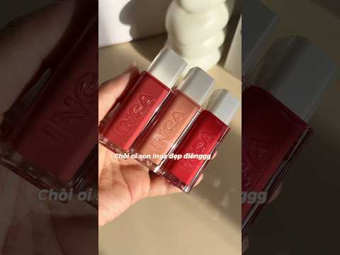 Mê Inga nha chòi oiii #makeup #inga #swatches #unboxing #kbeauty