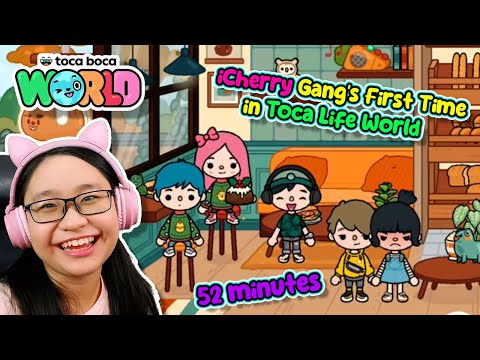 iCherry Gang's First Time in Toca Life World! - Toca Life World Compilation