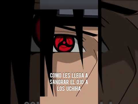 Sabías por que sangra el sharingan?#shorts