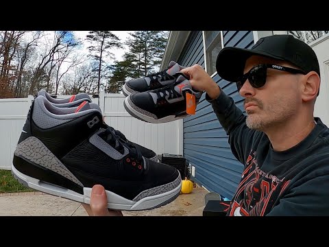 Black Cement Jordan 3 - Release Day Recap