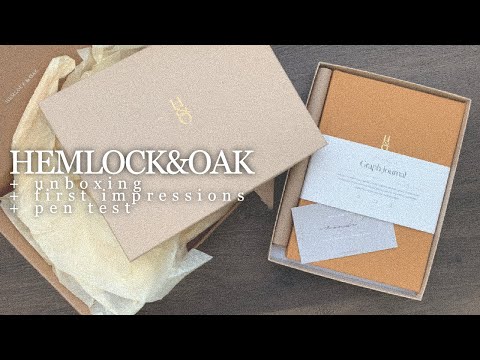 Hemlock & Oak: Bullet Journal | 1st Impressions, Pen Test