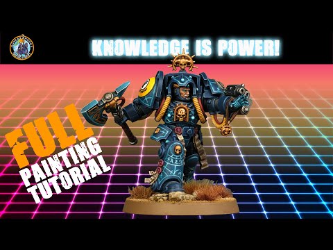 How to Paint Space Marine Terminator Librarians for Warhammer 40,000 | Duncan Rhodes