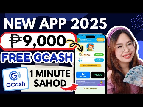 1 MINUTE SAHOD SA GCASH | FREE ₱9,000 CASH-OUT | JUST TAP & HOLD | NEW LEGIT APP 2025 | NO INVITE