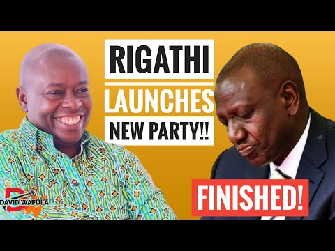 RUTO PANICS AS RIGATHI LAUNCHES NEW PARTY IN MLIMA KENYA!!