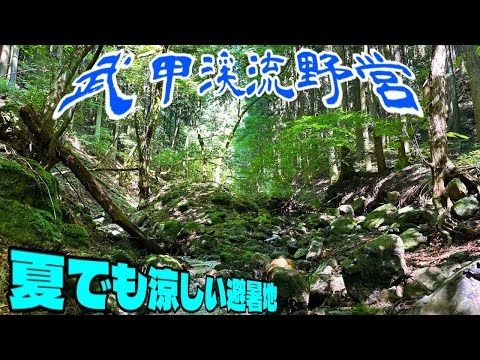 猛暑野営🏕️DODヘーキサタープでタープ泊❗️【キャンプ】