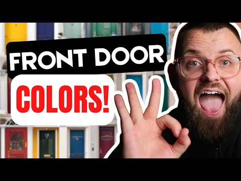 The BEST Paint Colors for Your Front Door: Curb Appeal Tips