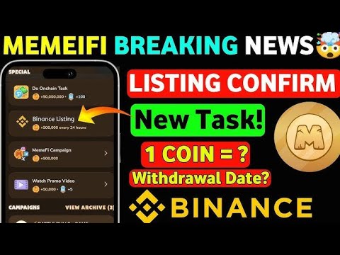 MemeFi Coin Earn Up To 30401.74 USD in Giveaway | MemeFi listing Date | MemeFi Giveaway New Update